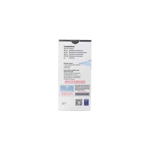 TESTO MIX 250 MG/ML -10 X 1 ML AMPULE - Image 10