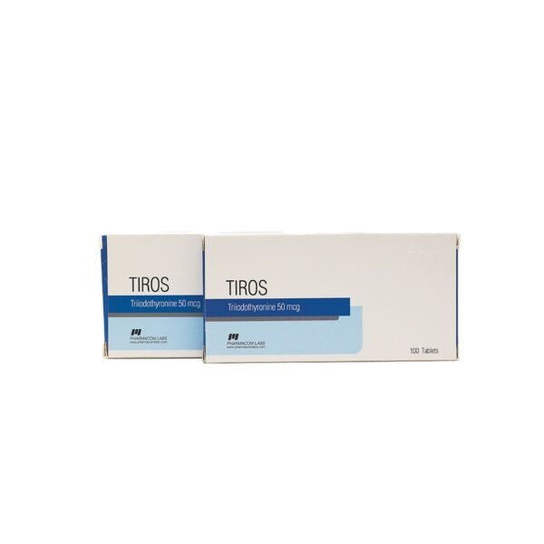 TYROS 50 -T3 (Triiodothyronine) -50 MCG  pill -100 Tablets Blisters Box - Image 7