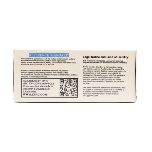 Testosterone Enanthate -400 MG/ML-10 ML VIAL - Image 3