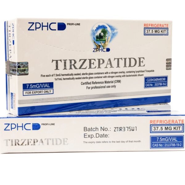 Tirzepatide 37.5 MG KIT -7.5 MG  VIAL -5 VIALS - Image 2