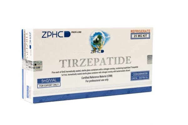 Tirzepatide 25 MG KIT -5 MG  VIAL -5 VIALS - Image 2