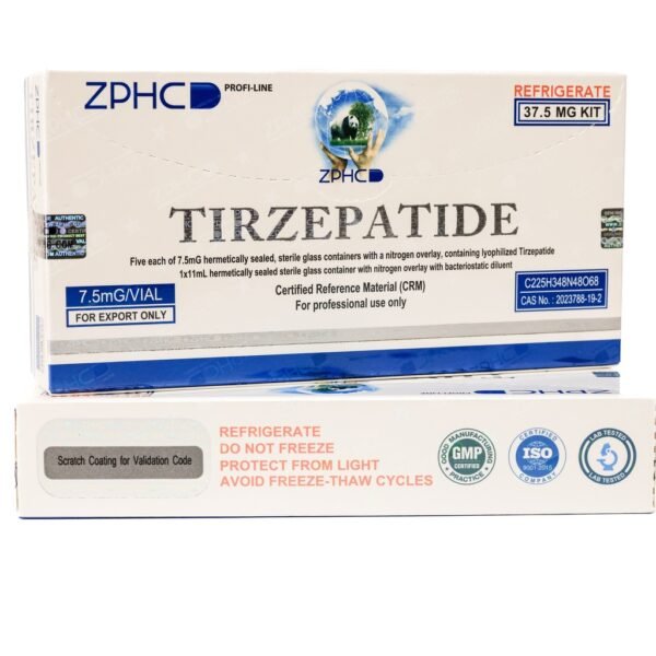 Tirzepatide 37.5 MG KIT -7.5 MG  VIAL -5 VIALS - Image 3