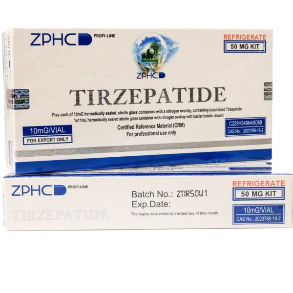 Tirzepatide 50 MG KIT -10 MG  VIAL -5 VIALS - Image 3
