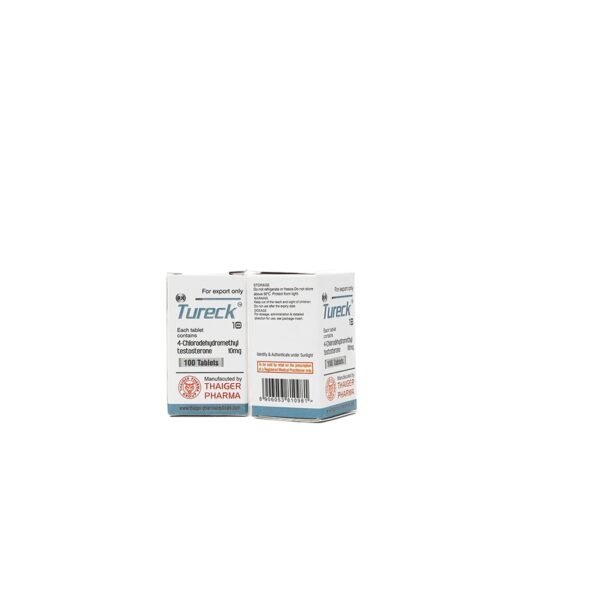 Tureck -4-Chlorodehydromethyltestosterone-100 Tablets Blisters Box - Image 2