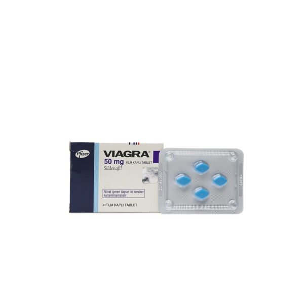 Viagra -Sildenafil -50 MG  pill -4 Tablets Blisters Box - Image 4