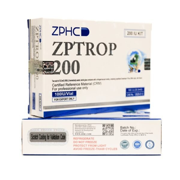 ZPTROP 200 IU -Somatropin -100 IU / VIAL -2 VIALS - Image 2