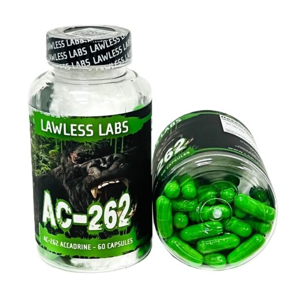 AC-262 -ACCADRINE CAPS -10 MG / pill -60 CAPSULES Bottle - Image 4